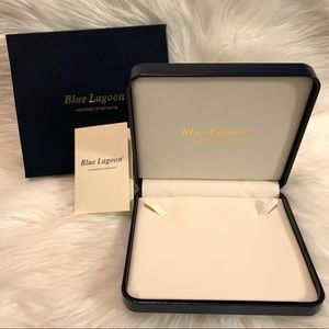 Mikimoto Blue Lagoon Pearl Necklace Box 